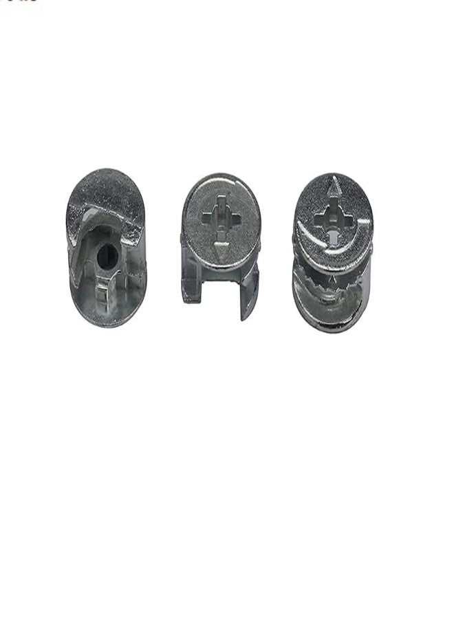 FURNEASER Minifix Set Furniture Board Cam Fitting and Pre-Inserted Nut Bolt Set | Cam Lock Screws and Nuts for Wardrobe Furniture Panel Connecting Hardware (10) - Image 4
